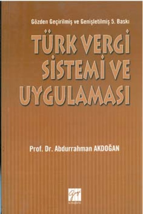 türk vergi sistemi ve uygulaması